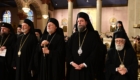 His Eminence Archbishop Elpidophoros
of America was enthroned as the seventh
Archbishop of the Greek Orthodox
Archdiocese of America on Saturday June 22, 2019 at the Archdiocesan Cathedral of the Holy Trinity
in Manhattan. The Enthronement of Archbishop
Elpidophoros attracted worldwide interest and was attended by hierarchs from the Assembly of Canonical
Orthodox Bishops; dignitaries from the political, diplomatic, academic and business world; religious leaders, community and organization representatives;
and clergy and laity from around the country and
around the world. Photo: GOA/Dimitrios Panagos