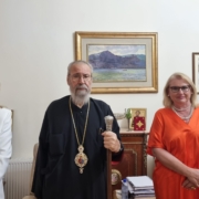 Συνάντηση του Αρχιεπισκόπου Κύπρου με την Υφυπουργό Παιδείας και Θρησκευμάτων της Ελλάδος